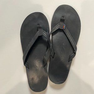 Black Rainbow Sandals